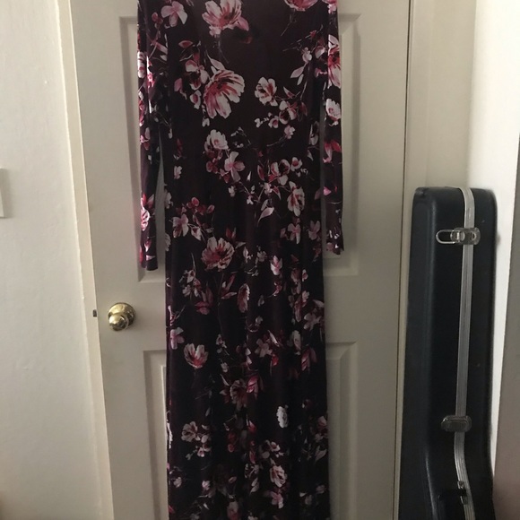 Motherhood Maternity Wrap Dress - Picture 2 of 3